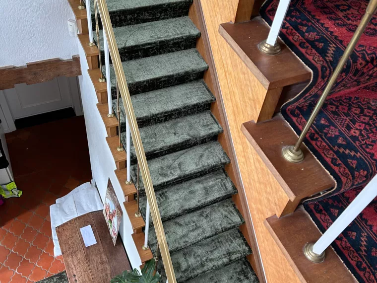 BASALT VINTAGE mosgroen -  - Stair Runners